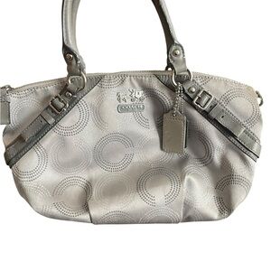 Coach Madison Dotted Art  OP Sophia Satchel -m